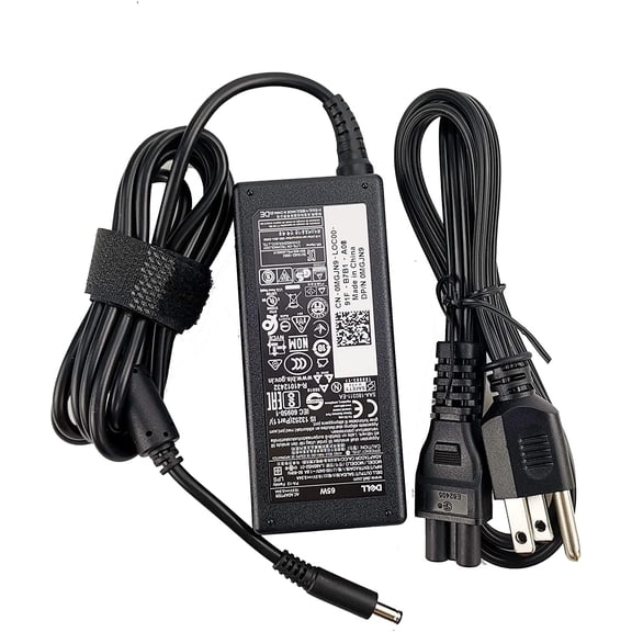 UL Listed 65 Watt Replacement AC/DC Adapter Compatible with Dell