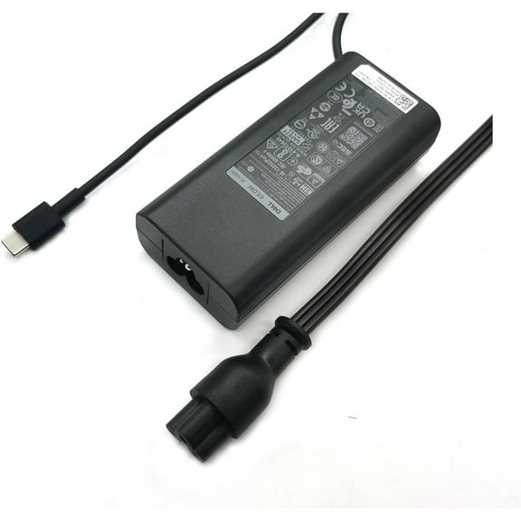 Dell 65W USB-C Laptop Charger,Latitude 7400 7410 7420 7430 7440 7450 AC Adapter,20V 3.25A Computer Charger Cord Type C, Black, HA65NM190