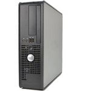 Dell 760 Desktop PC with Intel Core 2 Duo Processor, 4GB Memory, 750GB Hard Drive and Windows 10 Pro (Monitor Not Included) (Used-Like-New)