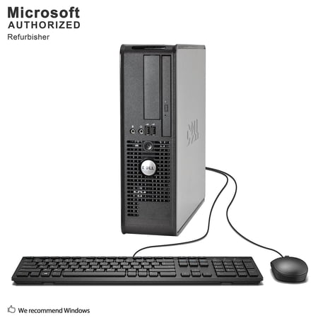 Dell 780 Small Form Factor Desktop PC with Intel Core 2 Duo Processor, 6GB Memory, 1TB Hard Drive and Windows 10 Pro (Monitor Not Included)