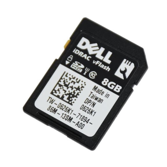 Dell 8GB iDRAC vFlash Class 10 SD Card Module (626K1)