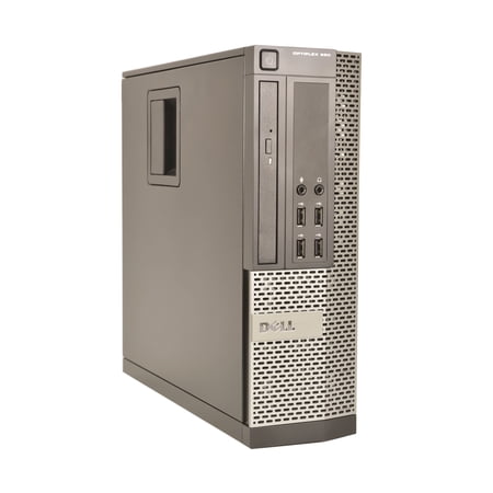 Dell 990-SFF Desktop PC with Intel Core i5-2400 3.1GHz Processor, 8GB Memory, 240GB SSD, and Win 10 Pro (64-bit) (Monitor Not Included)