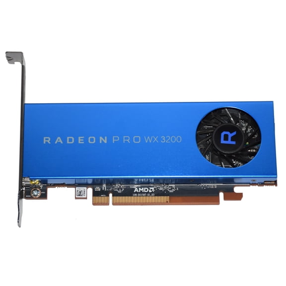Dell AMD Radeon Pro WX3200 4GB GDDR5 Low Profile 4x Mini DP GPU (VTR4J)