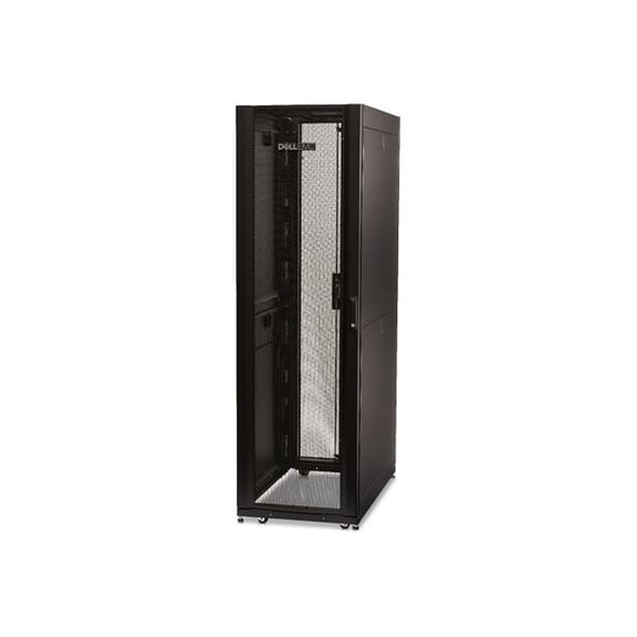 APC NetShelter SX Deep Enclosure with Sides - Rack cabinet - black - 42U - 19" - for P/N: SMT1000RM1U, SMT750RM1U, SRTL10KRM4UT, SRTL5KRM2UI-HW, SRTL5KRM2UT-HW, SRTL8KRM4UT