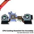 thumbnail image 1 of Dell Alienware 15 R4 CPU Graphics Cooling Heatsink Fan Assembly 03FT5 (New), 1 of 6