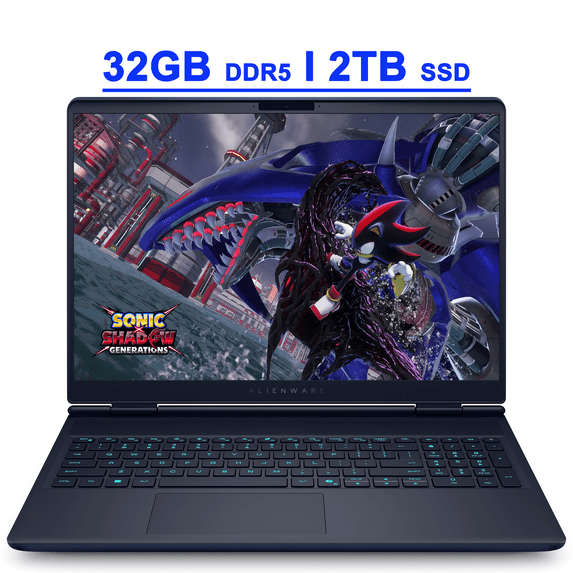 Dell Alienware 16X Aurora Premium Copilot AI Gaming Laptop 16" QHD WQXGA (100% DCI-P3) Intel 24-core Ultra 9 275HX (Up to 13 TOPS) 32GB DDR5 2TB SSD GeForce RTX 5070 Backlit Thunderbolt Wi-Fi7 Win11