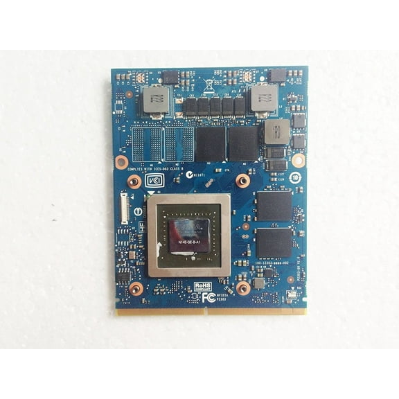 Dell Alienware 17 18 nVIDIA GTX 765M 2GB GDDR5 Video Card with X-bracket N14E-GE-B-A1 MXM 3.0b 5YPW3 9R3F5
