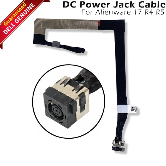 Dell Alienware 17.3" 17 R5 DC IN Power Jack Cable DC30100Y700 0K5M1 (New)