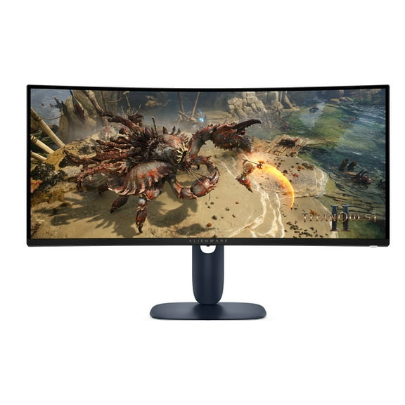 Dell Alienware AW3425DWM 34" 21:9 UltraWide QHD 180Hz Curved VA HDR Gaming Monitor, Interstellar Indigo