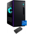 thumbnail image 1 of Dell Alienware Aurora R16 Gaming/Entertainment Desktop PC (Intel i7-13700F 16-Core, GeForce RTX 4060 Ti, 16GB DDR5 5600MHz RAM, Win 10 Pro) with USB-C Dock, 1 of 7