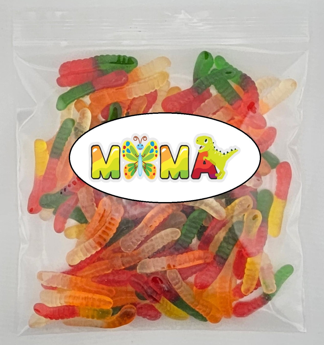 MiMa MiMa Assorted Gummy Candy - Fruity, Chewy Candy in Fun Shapes