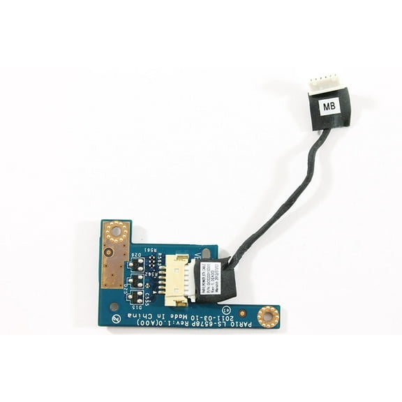 Dell Alienware M18x 67GPX Power Button Board LS-6578P