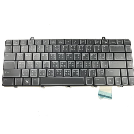 Dell Alienware V109002CS1 LED Backlit US Keyboard 86 Keys PYTVX PK130BB1A00 NDFKK