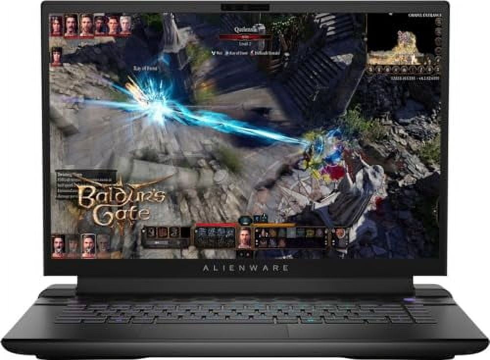 Dell Alienware m16 R1 Gaming Laptop, 2023, 16" 2560 x 1600 165 Hz, Intel Core i7-13700HX 16-Core, NVIDIA GeForce RTX 4070 8GB, 16GB DDR5, 1TB SSD, Windows 11 Pro, RGB Backlit KB, Dark Metallic Moon