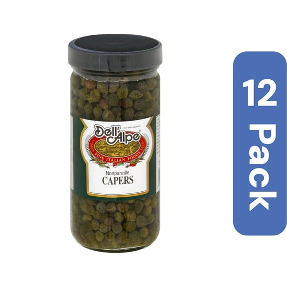 Dell Alpe Nonpareille Capers 8 oz (Pack of 12)