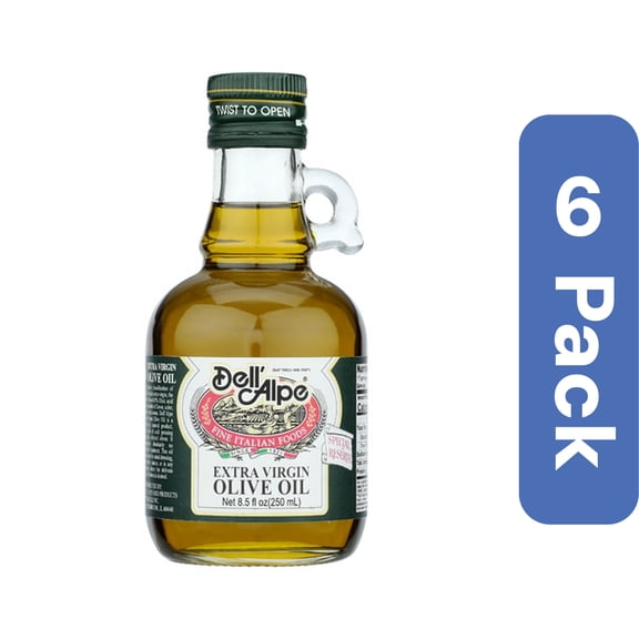 Dell Alpe Olive Oil Extra Virgin 8.5 fl oz (Pack Of 6)