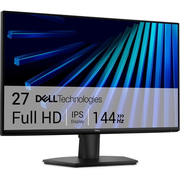 Dell SE2726H 27 Inch Monitor, FHD IPS 144Hz 1m Display, AMD FreeSync™, TÜV 3-star 2x HDMI, Tilt
