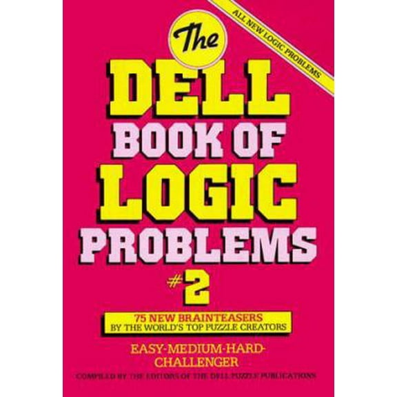 Pre-Owned Dell Book of Logic Problems, Number 2 (Paperback) 044051875X 9780440518754