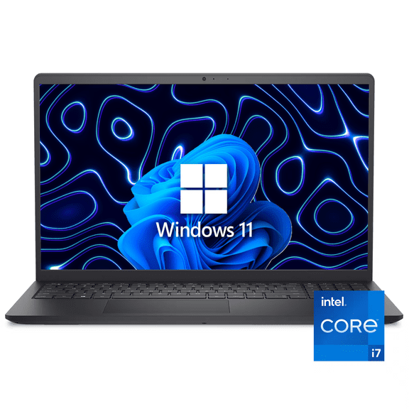 Dell Business 15 Laptop, 15.6" FHD Touchscreen, Intel Core i7-1355U, 16GB RAM, 1TB SSD, Windows 11 Home, DC15250 Black