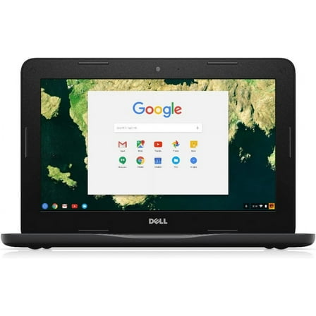 Open Box Dell Chromebook 11 3180 83C80 11.6-Inch Traditional Laptop (Black)