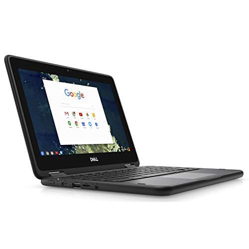 Dell Chromebook 11 5190 Intel Celeron N3350 X2 1.1GHz 4GB 16GB 11.6", Black (Certified used)