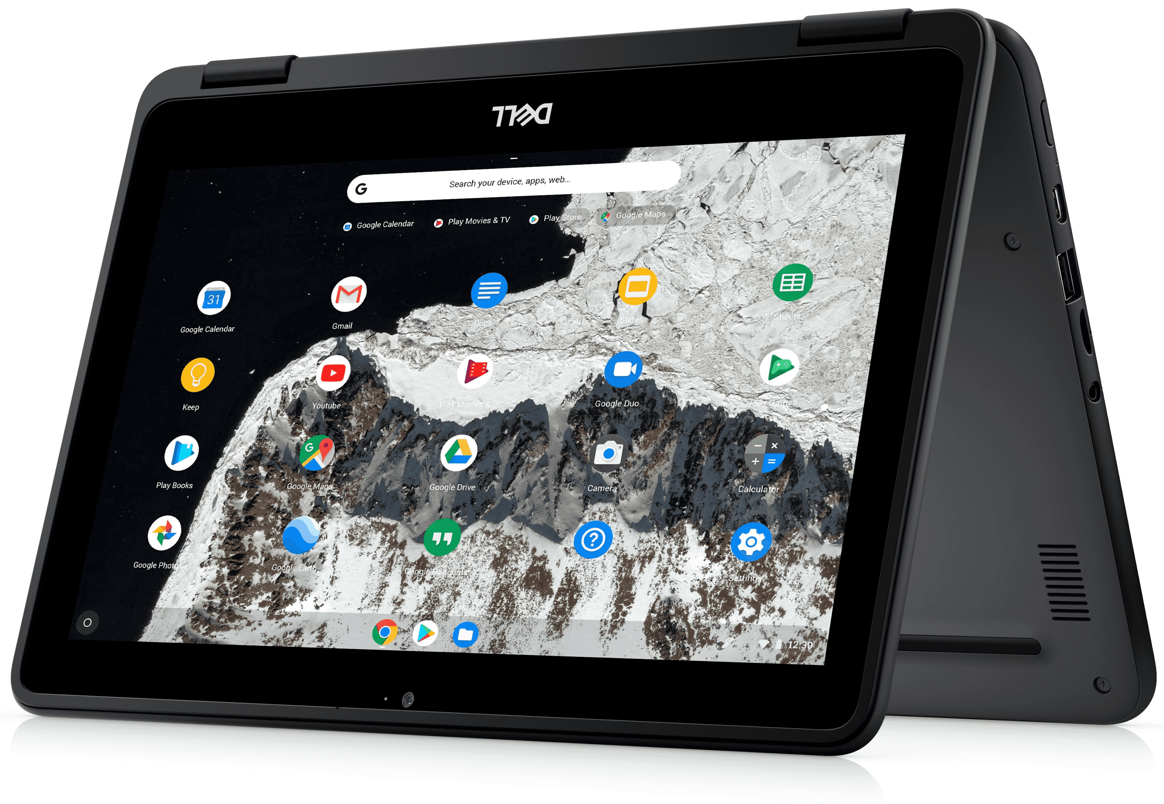DELL chromebook 3100 2-in-1 高校生 パソコンカバー付 Chromebook本体