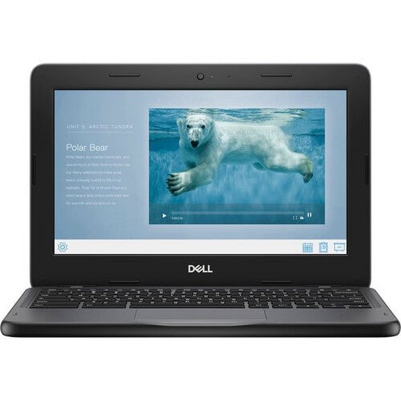 Dell Chromebook 3110 11.6" HD Laptop for Education, Intel Celeron N4500, 1.10GHz, 4GB RAM, 32GB eMMC, ChromeOS - 939GH (Refurbished)