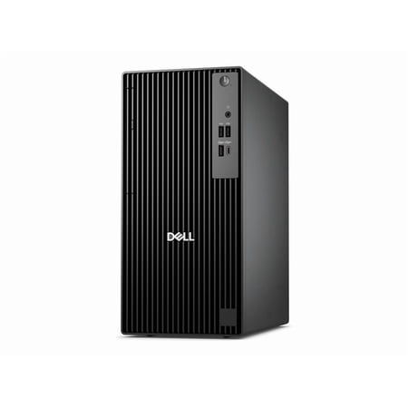 Dell Pro Tower QCT1250 - Tower Core Ultra 5 235 / up to 5 GHz - RAM 16 GB - SSD 512 GB - NVMe - DVD SuperMulti - Intel Graphics - Gigabit Ethernet - Win 11 Pro - monitor: none - BTS - with 3 Years Basic Onsite Service after Remote Diagnosis with Hardware-