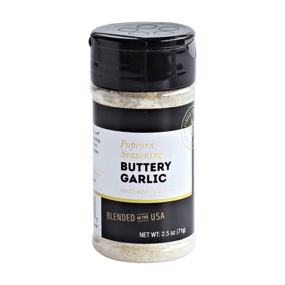 Dell Cove Spices Buttery Garlic Popcorn Seasoning | Movie Butter and Roasted Garlic Flavor
