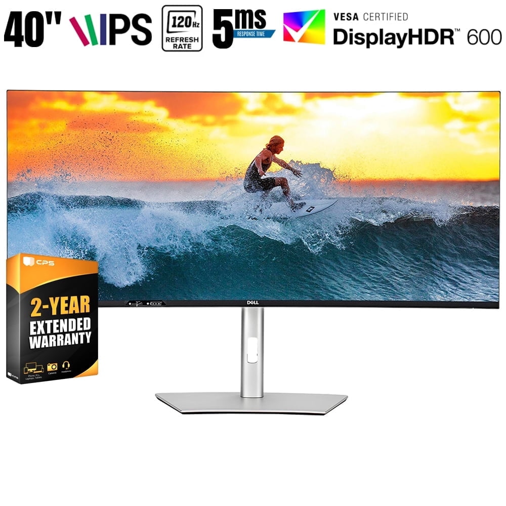 Dell, Monitor, 40 Curved Thunderbolt Hub, 5K, 120Hz - Walmart.com