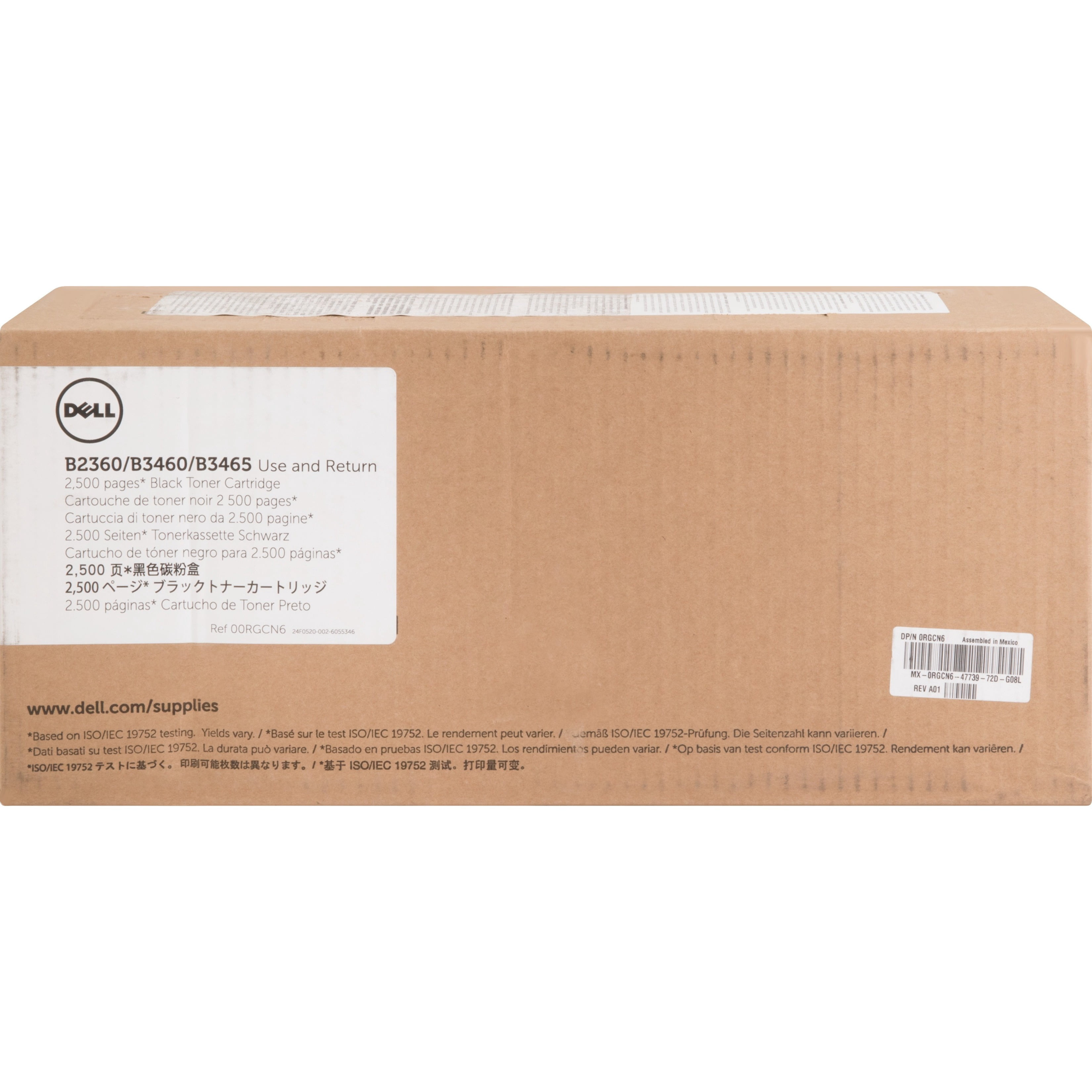 Dell, DLLRGCN6, Toner Cartridge, 1 / Each Sansujyuku sansujyuku.com