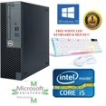 thumbnail image 1 of Dell Desktop Computer i5 8GB SSD HD HDMI Windows 10 PC WiFi FREE LED Keyboard & Mouse, 1 of 7
