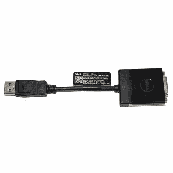 Dell DisplayPort to DVI-D Single Link Video Adapter - 27KKH