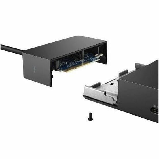 Dell Docking Station - 180 W - USB Type C - 5K - 5120 x 2880 - 2 x USB Ports - 2 x USB Type-C Ports - USB Type-C - Network (RJ-45) - Thunderbolt - Wired - Gigabit Ethernet - Windows 10, Windows 11,...