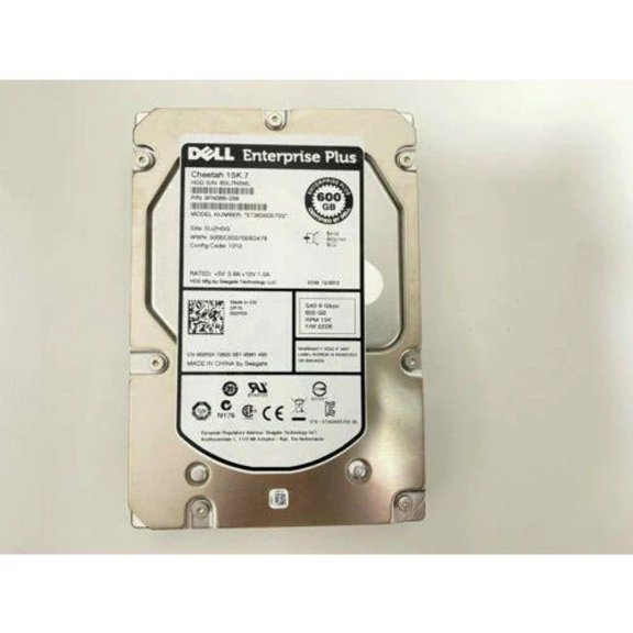 Dell EQL 02R3X ST3600057SS 600GB 15K RPM 6Gb/s 3.5 SAS HDD Hard Drive 002R3X
