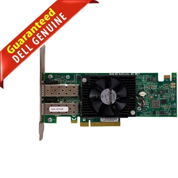 Dell Emulex OCE14102-UX-D 10GBE Dual-Port Converged Network Adapter YGW92 - New