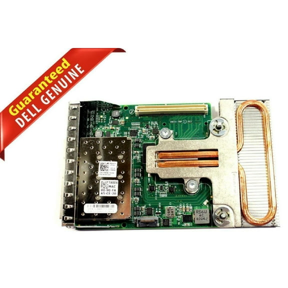 Dell Emulex OneConnect Quad-Port 10GbE SFP RNDC Network Daughter Card D6T93