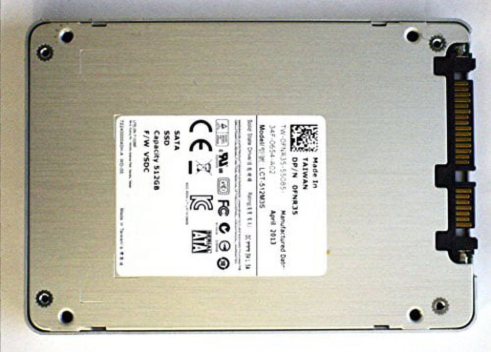 Dell FNR35 2.5-inch 512 GB Solid State Drive - SATA 6 GBps - 7 mm M6600
