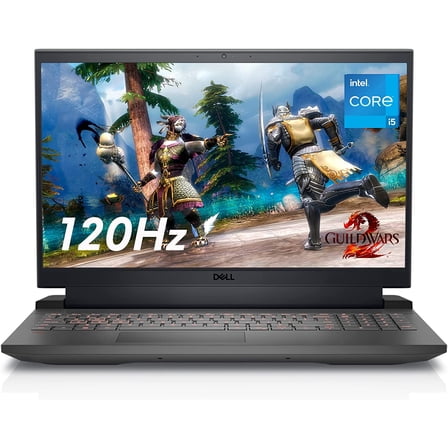 Dell G15 15.6" FHD Gaming Laptop with Intel Core i5, 16GB RAM, 512GB SSD, NVIDIA GeForce RTX 3050, Windows 11 Home, Wifi 6, Dark Shadow Gray