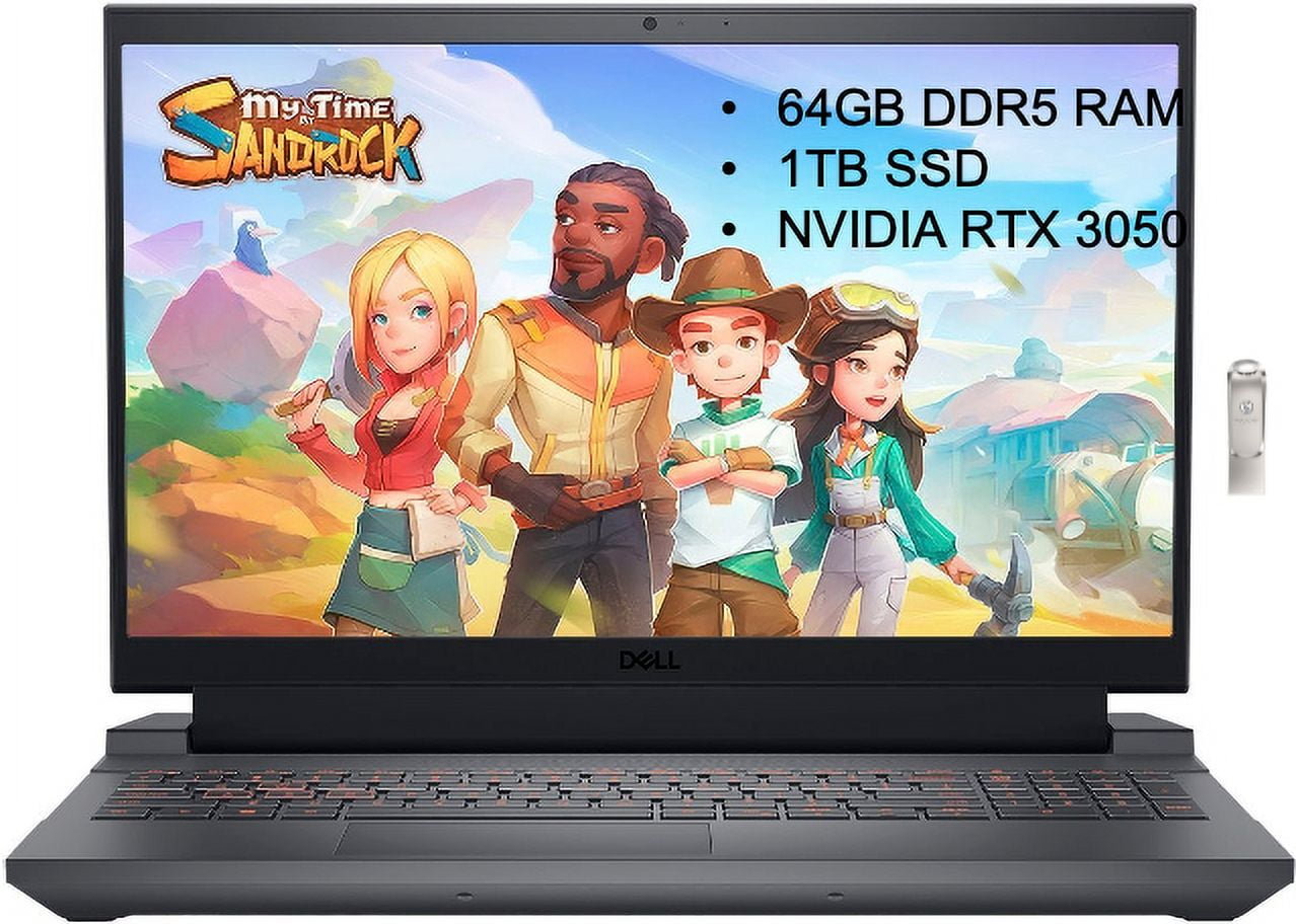 Dell G15 Gaming Laptop, 15.6