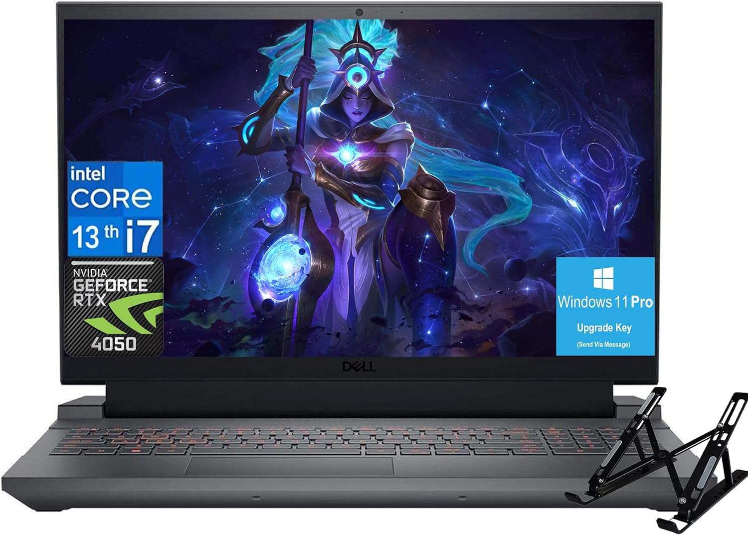 Dell G15 Gaming Laptop, Intel Core i7-13650HX, NVIDIA GeForce RTX 4050 ...