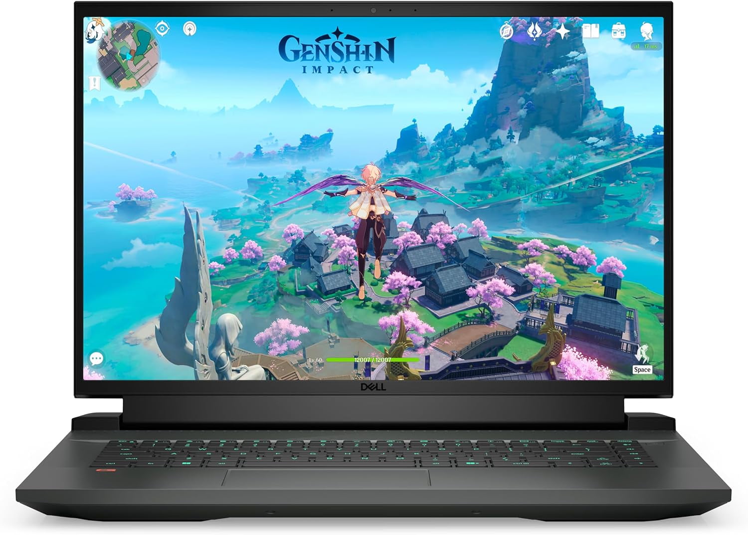 Dell G16 16" QHD 165Hz Gaming Laptop, 12th Gen Intel Core i7-12700H, NVIDIA GeForce RTX 3060 6GB GDDR6, 16GB DDR5 RAM, 1TB PCIe SSD, RGB Backlit Keyboard, HD Webcam, Win 11 Pro, Black