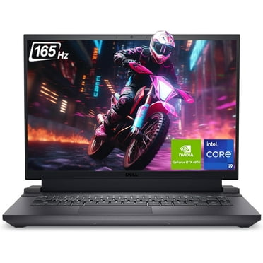 Dell G16 7630 Gaming Laptop, 16" QHD Display, Intel Core i9-13900HX, 16 GB DDR5 RAM, 1 TB NVMe SSD, NVIDIA GeForce RTX 4070 , Backlit Keyboard, Windows 11 Home, Metallic Nightshade