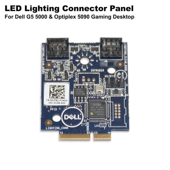 Dell G5 5000 / 5090 Desktop LED Lighting Connector Controller Board 0VYX2