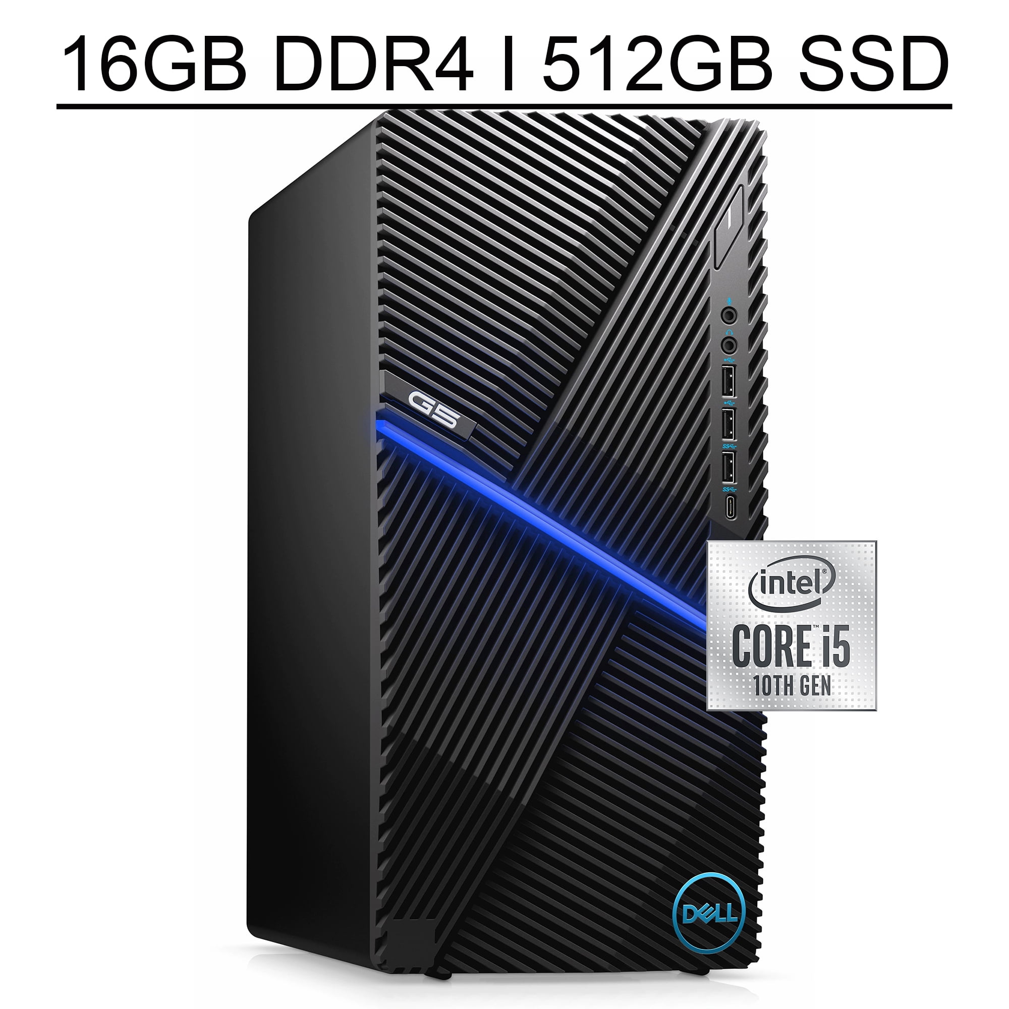 ゲーミングPC/i5/500GB/NVIDIAグラボ/Office/DELL Dell G5 5090 Gaming Desktop Computer 10th Gen Intel Hexa-Core i5