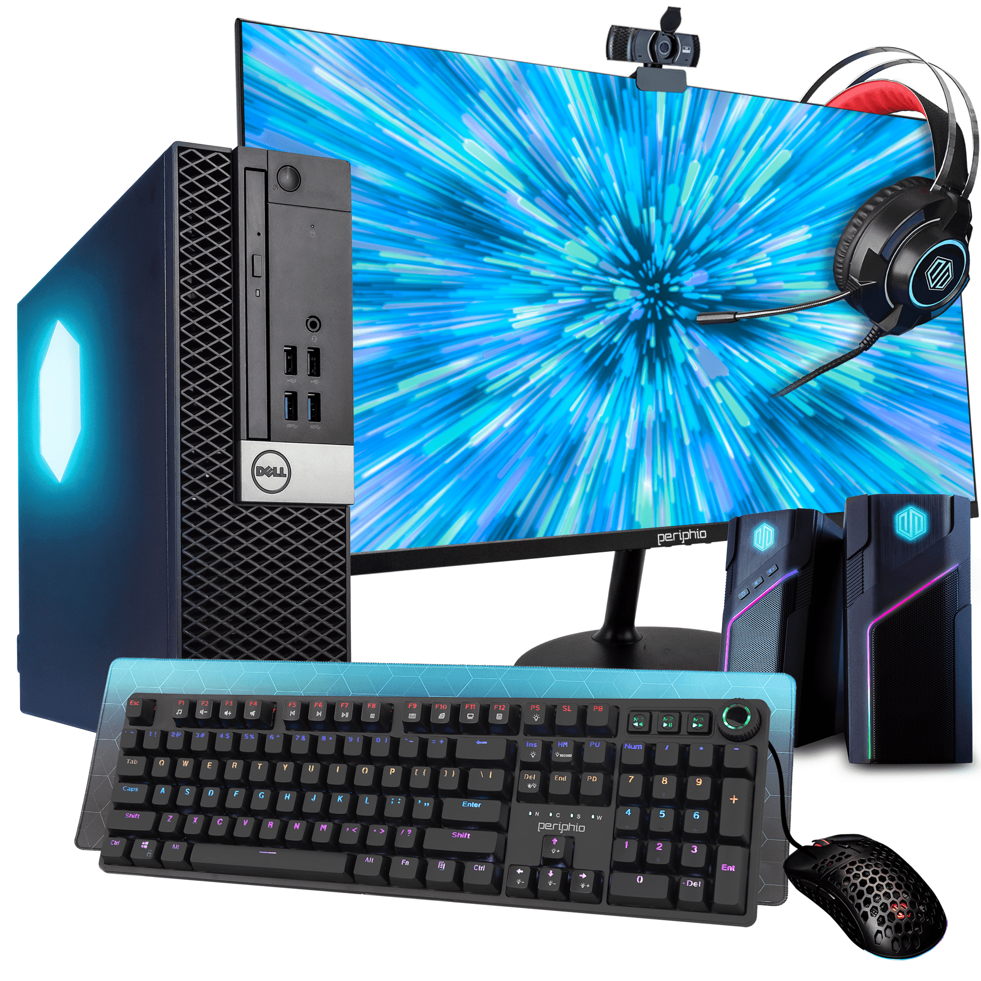 Dell Gaming Desktop, Intel i7 Quad Core Gen 6, 16GB RAM