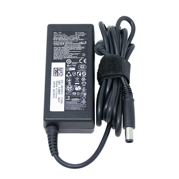 Dell Genuine Laptop Single Charger Black 65 W