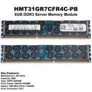 Dell HMT31GR7CFR4C-PB 8GB DDR3-1600 PC3-12800R 2Rx4 1.5V ECC Registered Server Memory   RYK18