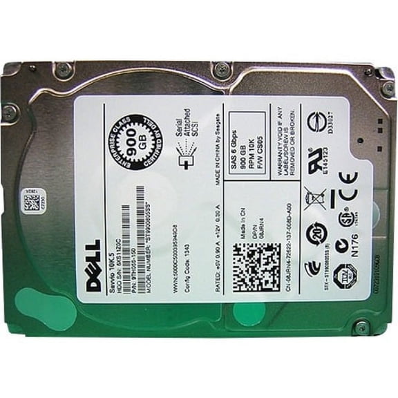 Dell-IMSourcing DS 900 GB Hard Drive, 2.5" Internal, SAS (6Gb/s SAS)