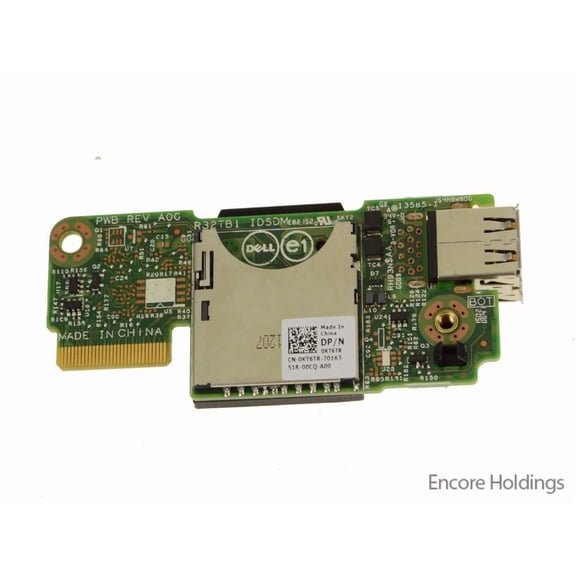 Dell Idrac Usb And Vflash Internal Sd Card Reader With I/O Circuit Board Kt6Tr